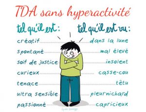 TDA sans hyperactivité
