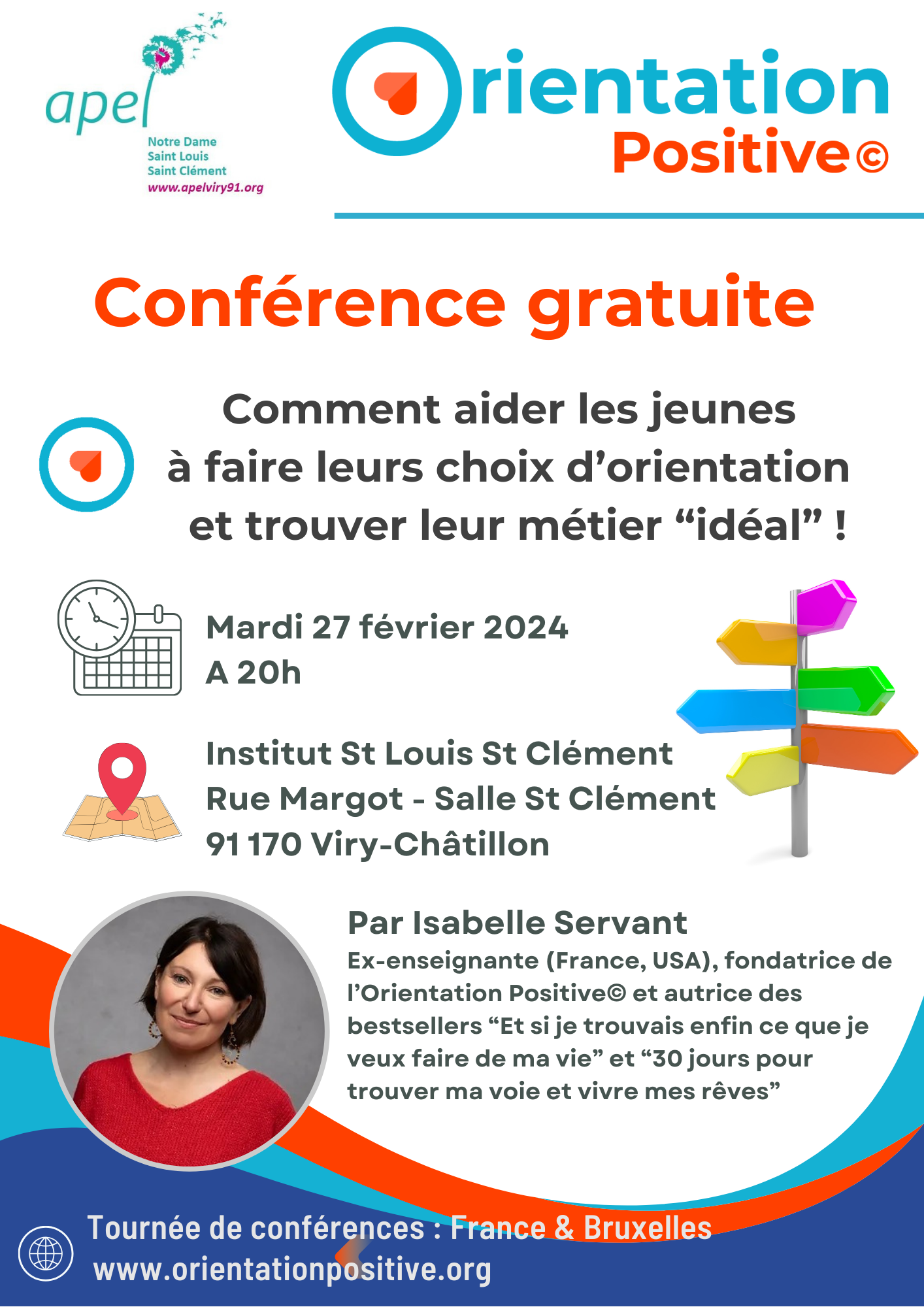 Conférence gratuite sur l'Orientation Positive le 27 février à Viry Chatillon
